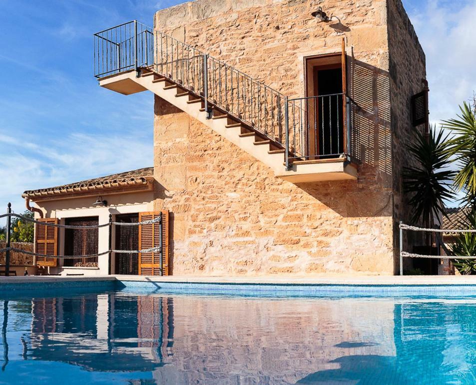Es Moli De Na Sebastiana Villa Ses Salines  Exteriör bild